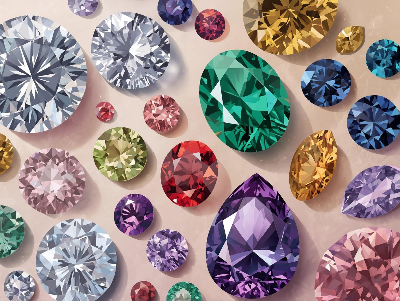 La symbolique des pierres de couleur en bijouterie