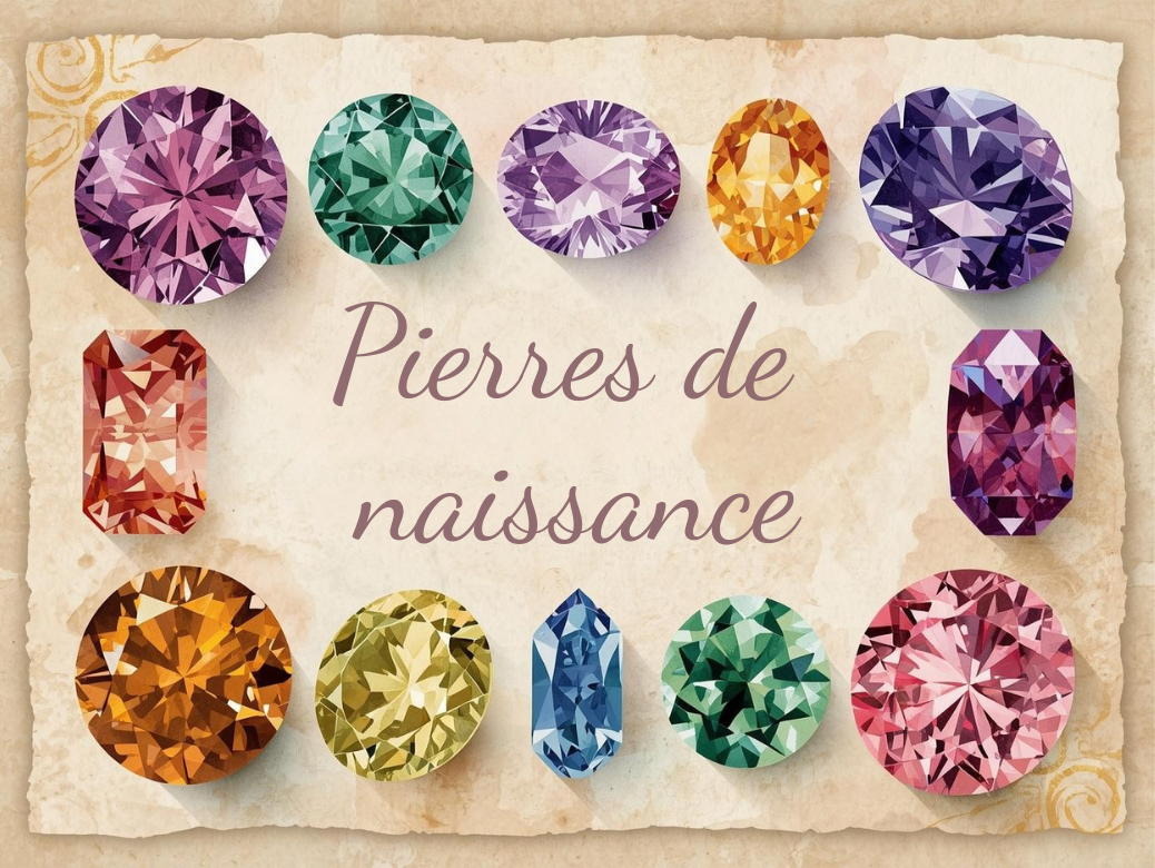 Les pierres de naissance : leur signification mois par mois