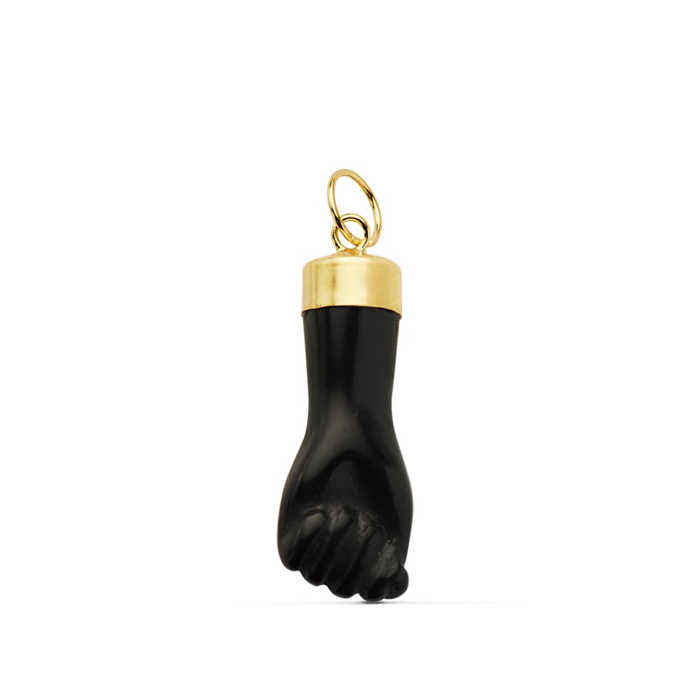 18K guld vedhæng Amulet 19X8 mm