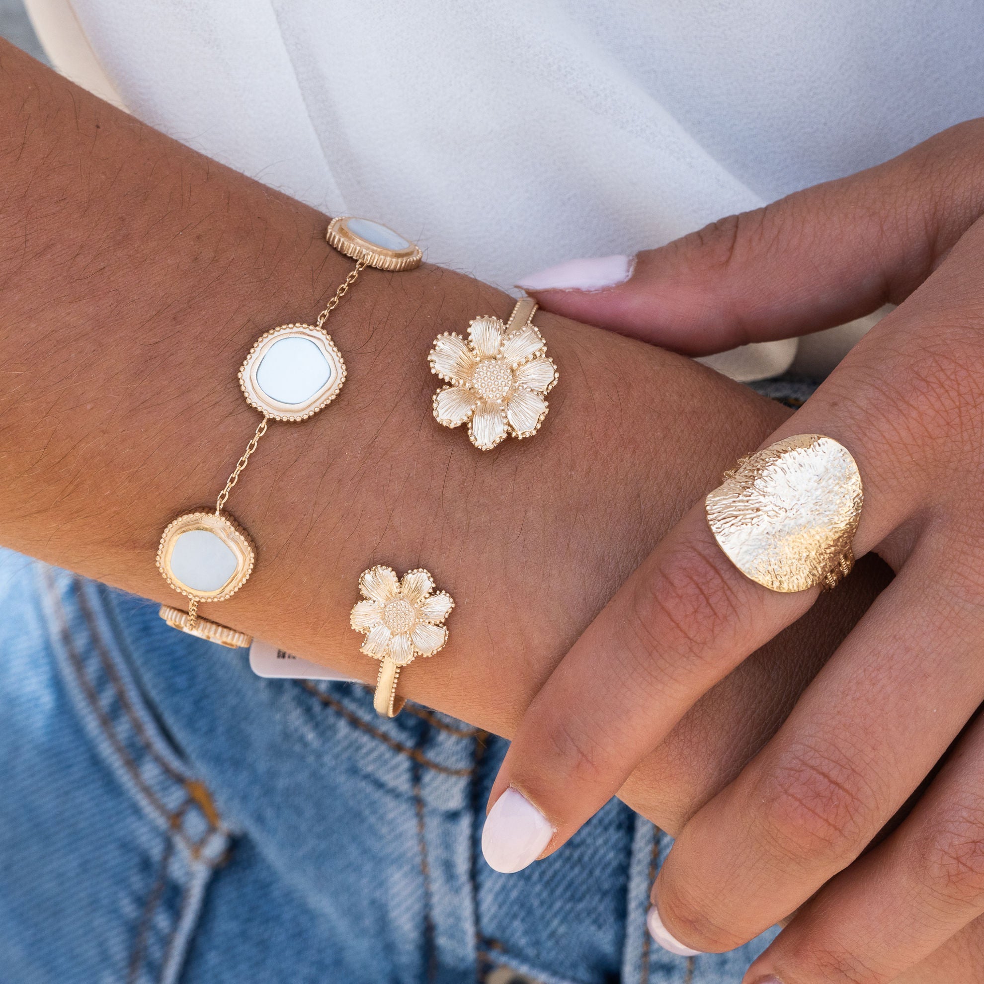 Bague Suzie - Plaqué Or | Ana & Cha