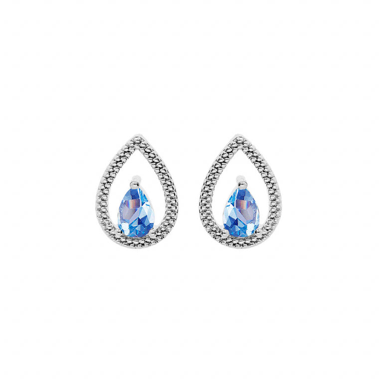Drop Earrings – Ασημί | Azulin