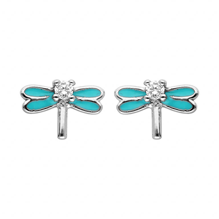Cercei Dragonfly – Argint | Azulin