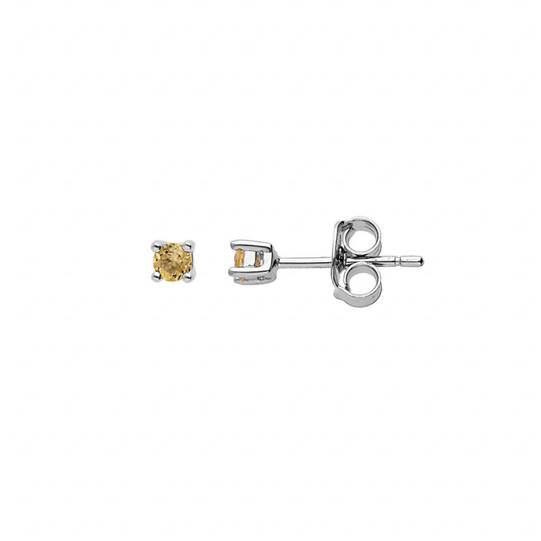 Citrine Earrings – Silver | Azuline
