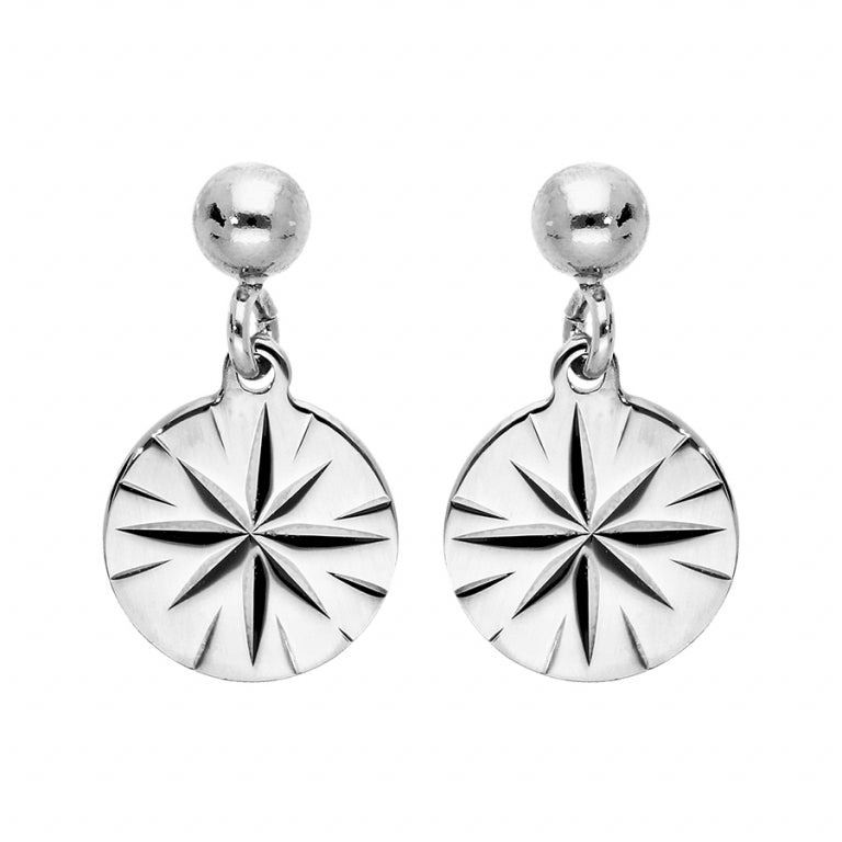 Diamond Star Pastille Earrings – Ασημί | Azulin