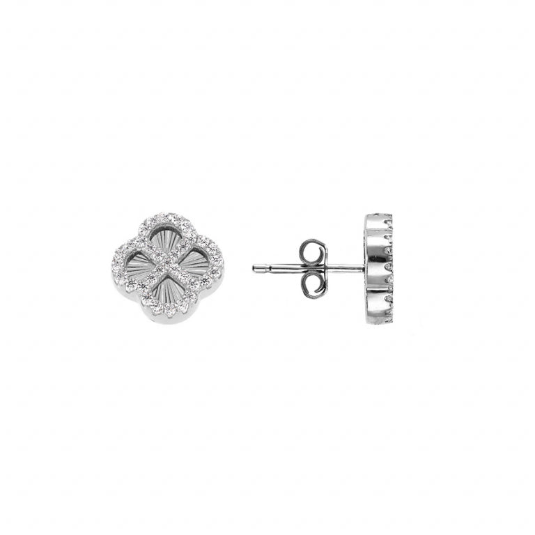 Cercei Clover – Argint | Vedere Azulin 2