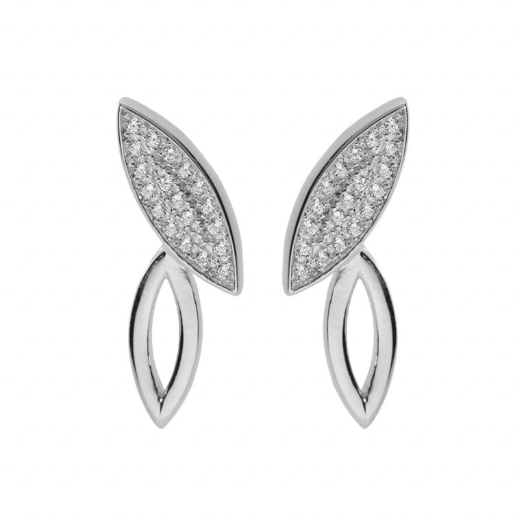 Blattohrringe – Silber | Azuline