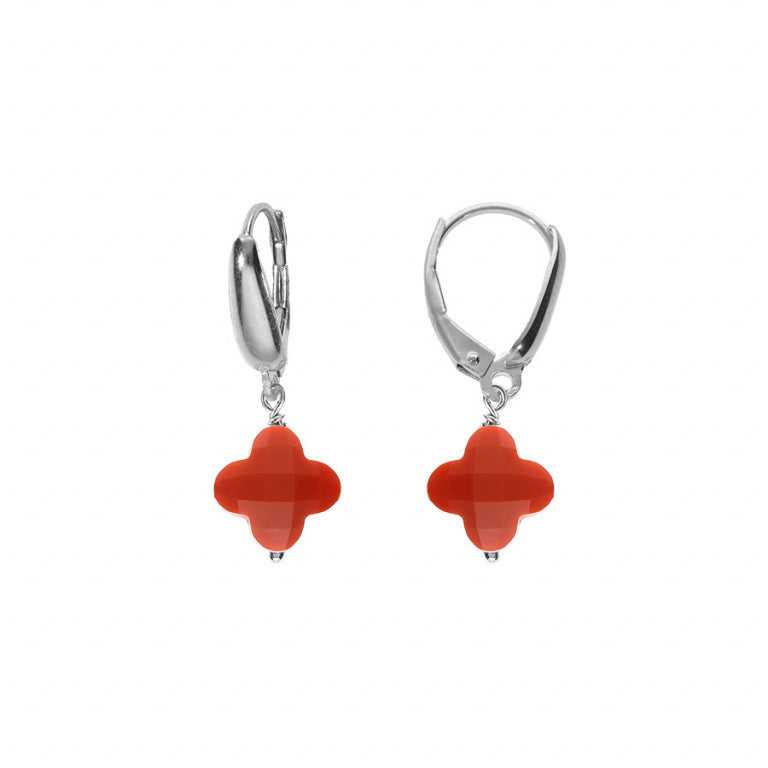 Cercei Clover – Argint | Azulin