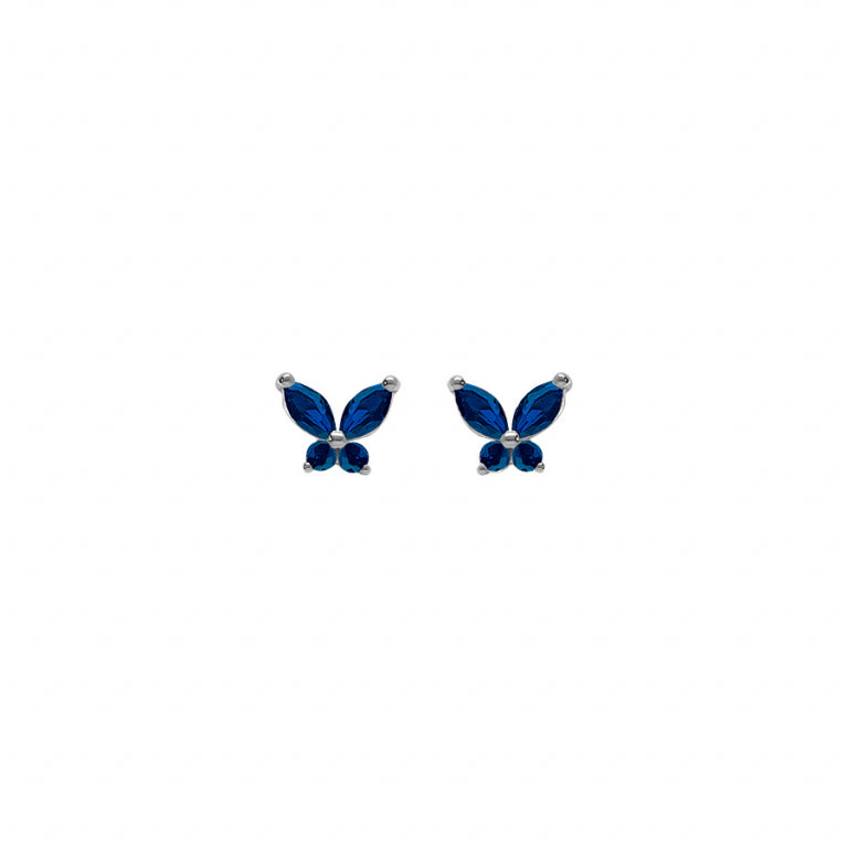 Boucles d’Oreilles Papillon – Argent | Azuline