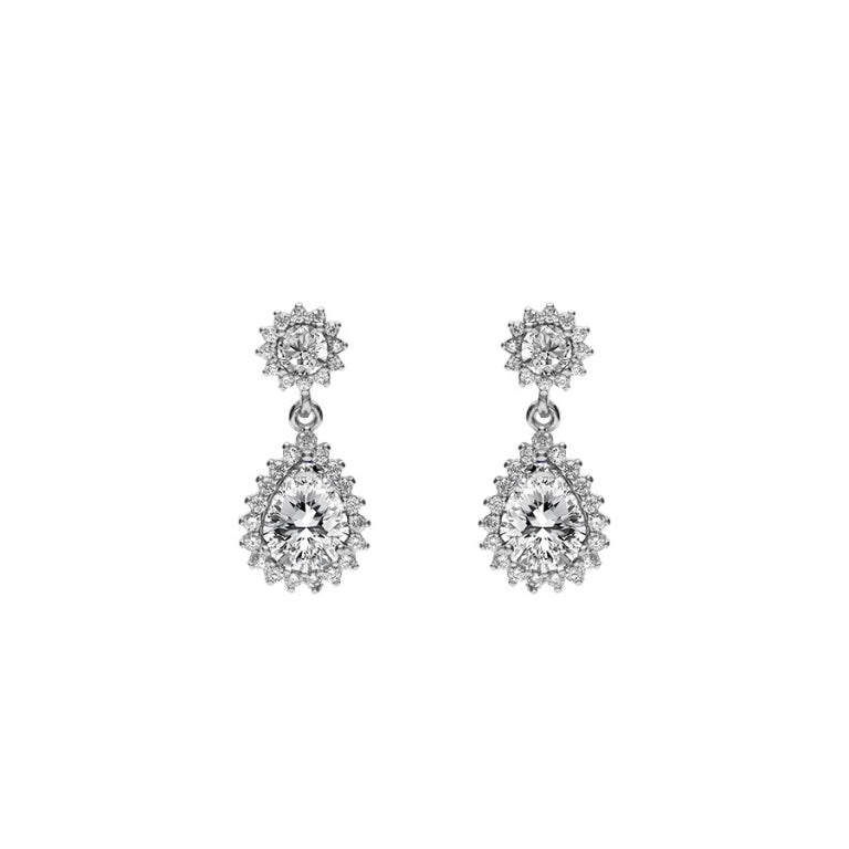 Pendientes colgantes – Plata | Azuline