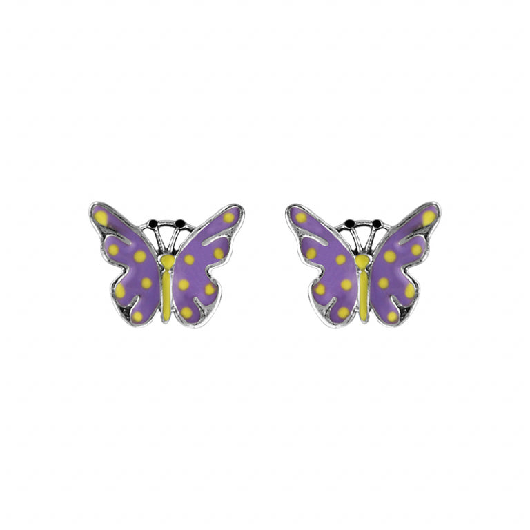Butterfly Earrings – Silver | Azuline