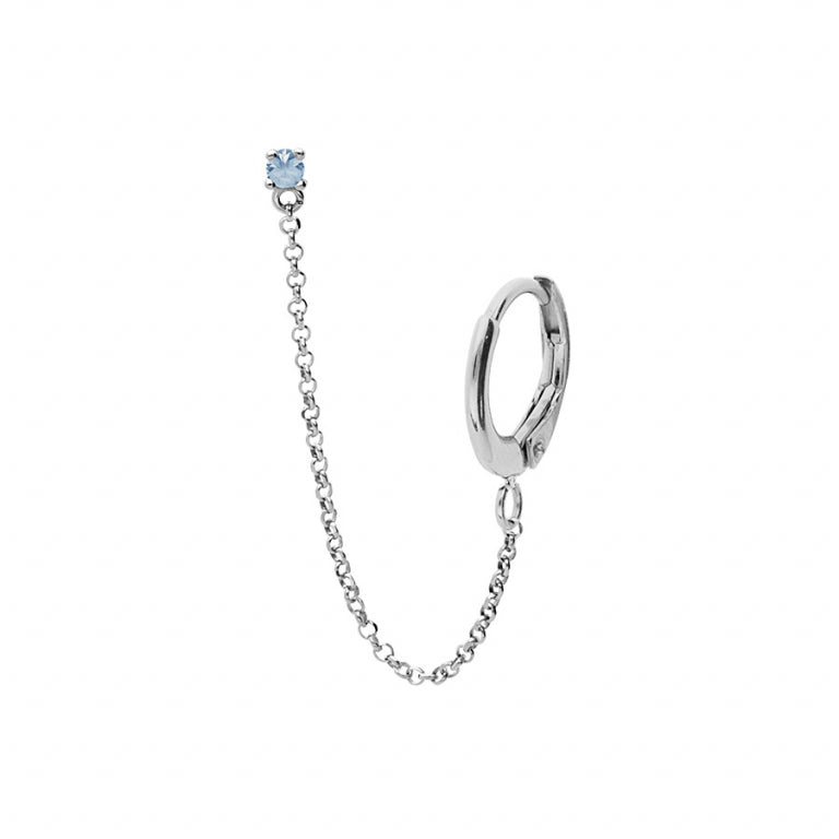Cercei Chainette – Argint | Azulin