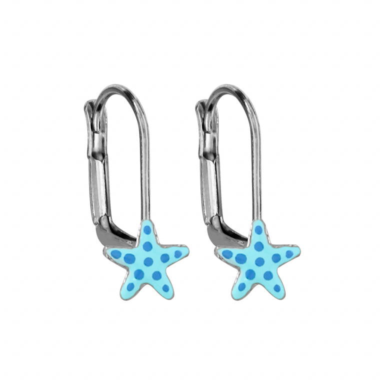 Cercei Starfish – Argint | Azulin