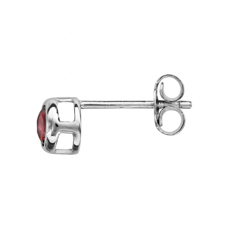 Sphere Earrings – Silver | Azuline view 2
