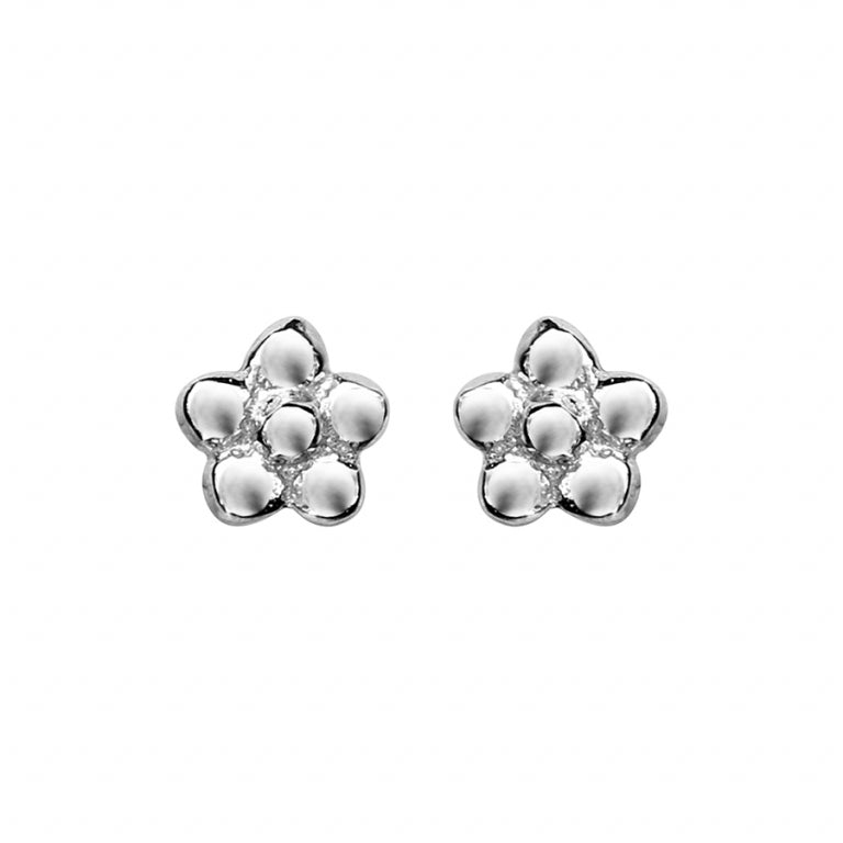 Little Flower Earrings – Ασημί | Azulin