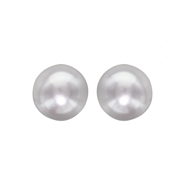 Cercei Button – Argintiu | Azulin