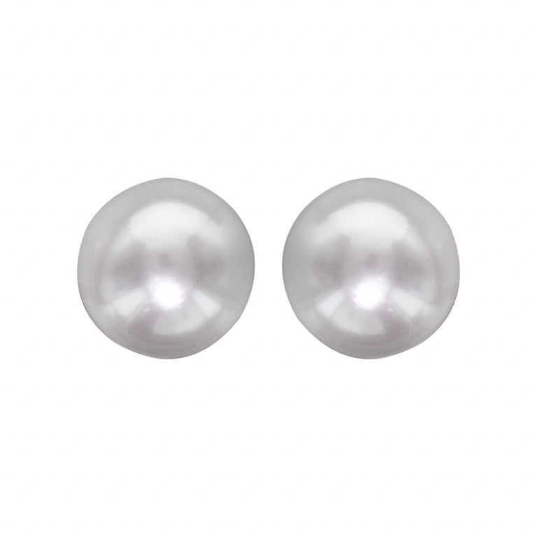 Cercei Button – Argintiu | Azulin