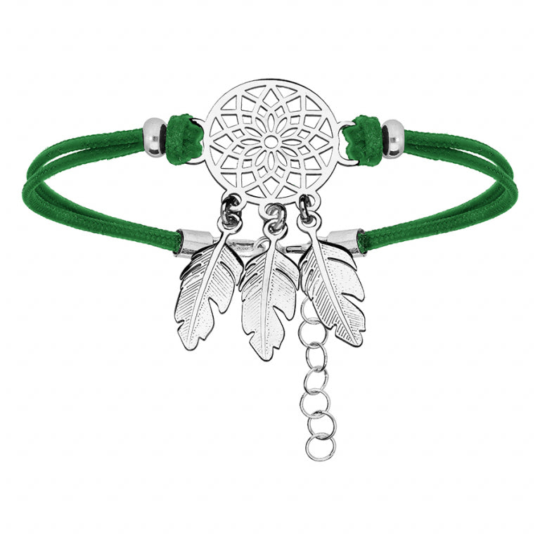 Dream Catcher Armbånd – Sølv | Azulin