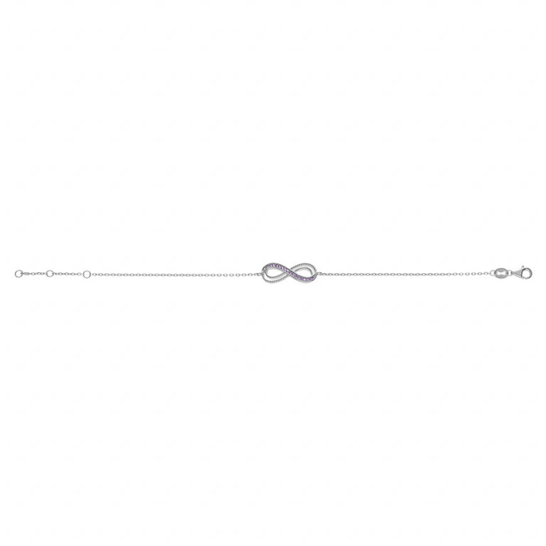Bracciale Infinito – Argento | Azuline vista 2