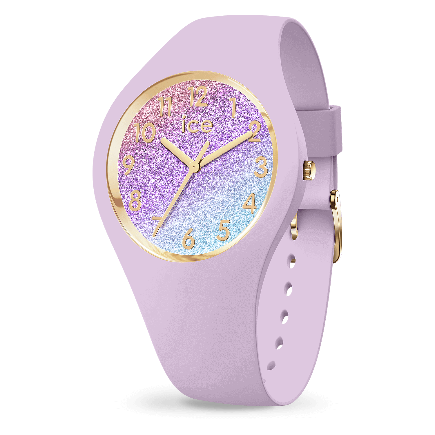 Ice-Watch GLITTER Lila Cosmic funda silicona reloj 022570