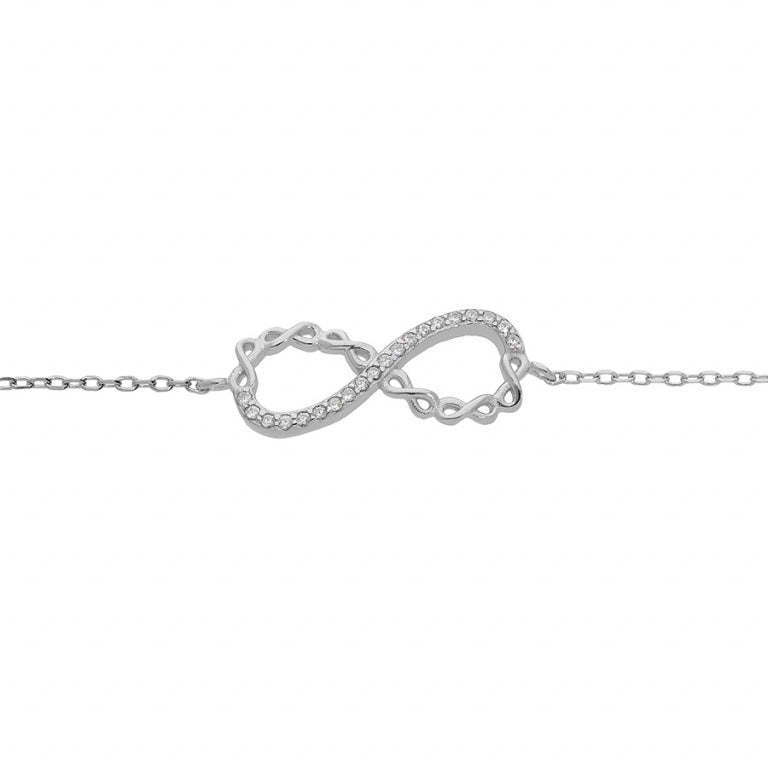 Bracelet Infini – Argent | Azuline vue 2