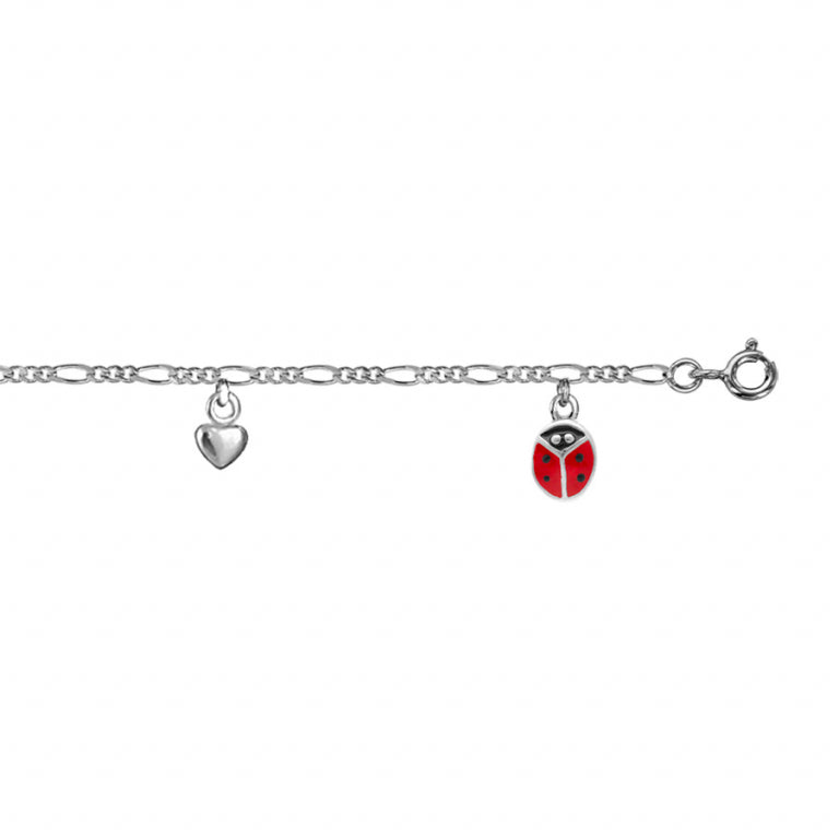 Bracciale con nappe – Argento | Azuline