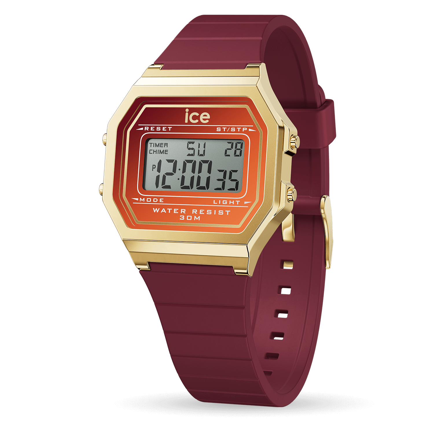 ICE Digit Retro - Ruby Red - Ice Watch