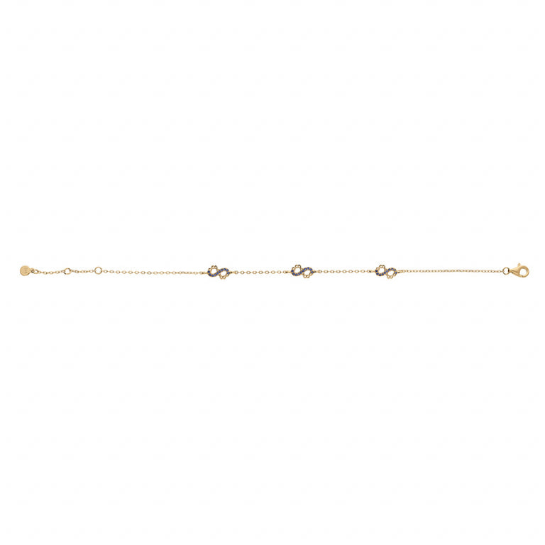 Infinity Bracelet – Silver | Azuline view 2