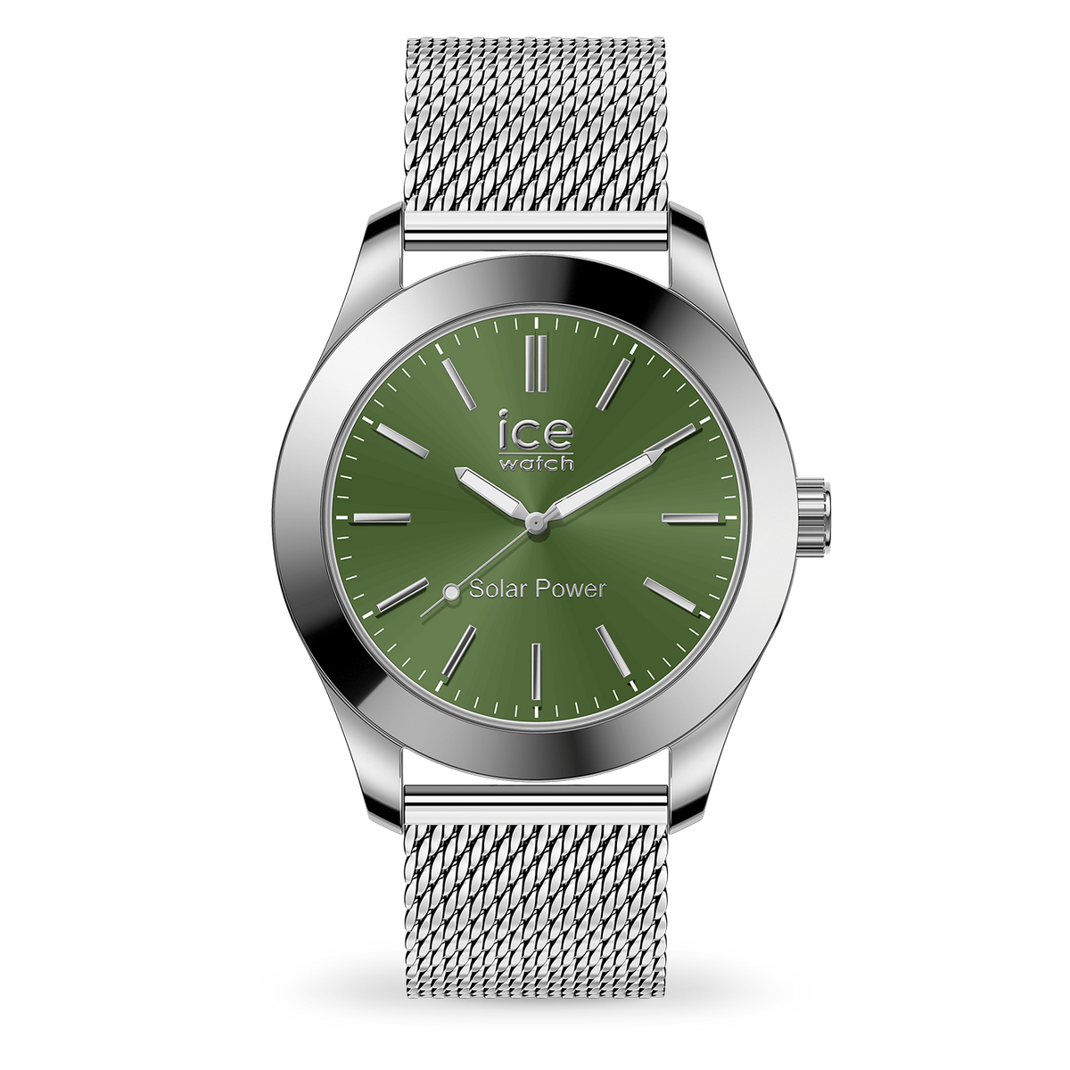 Ice-Watch SOLAR POWER シルバーグリーン 023796 |アズリン – Azuline