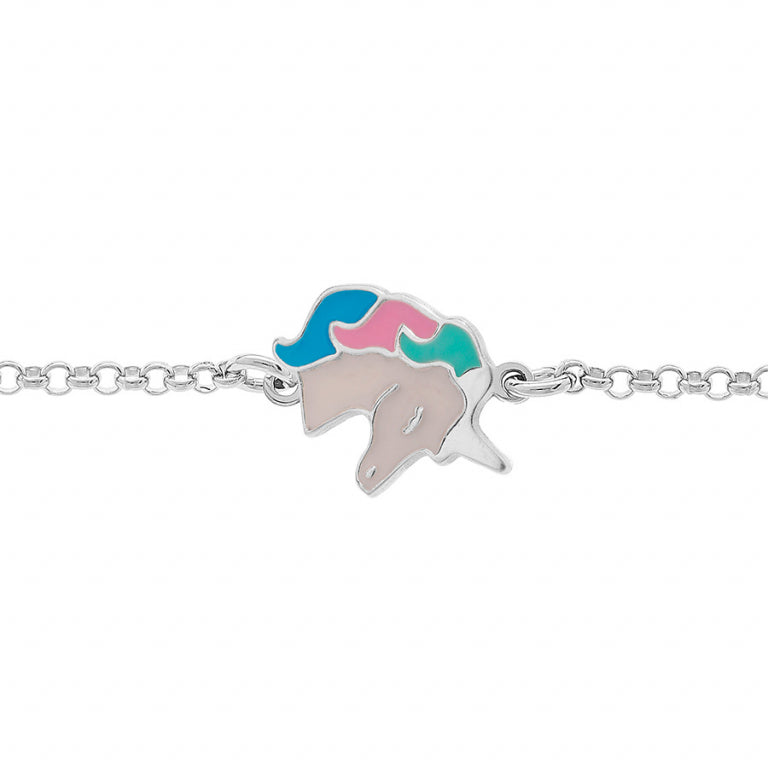 Unicorn armbånd – sølv | Azulin