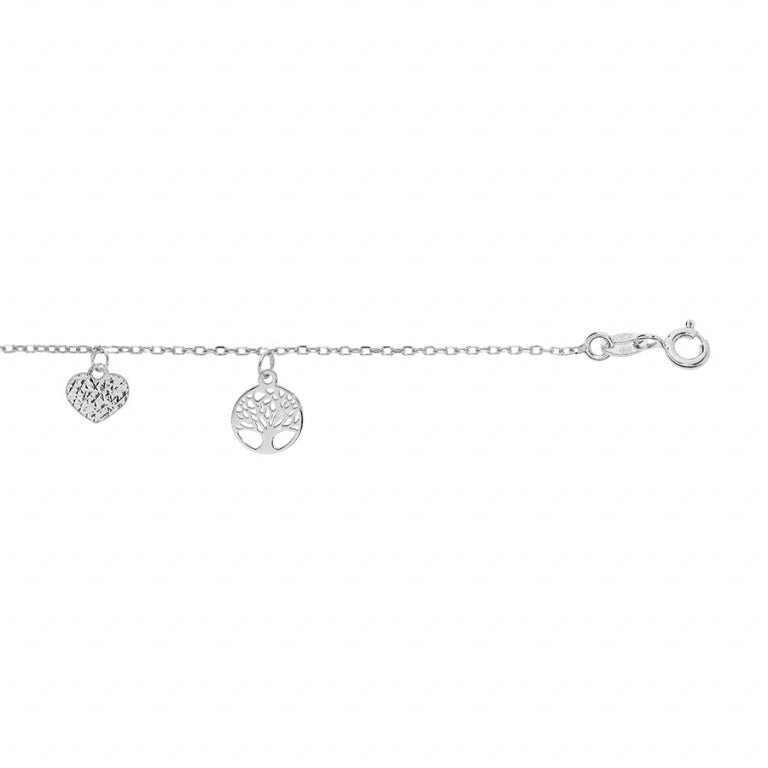 Armband met kwastjes – Zilver | Azulin