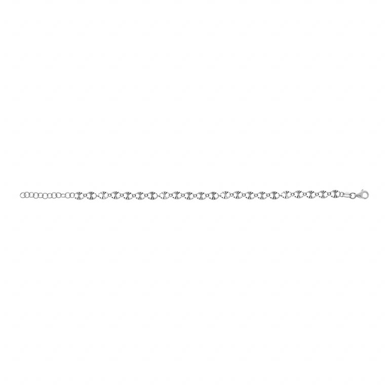 Diamanten Ruitarmband – Zilver | Azulin-weergave 2