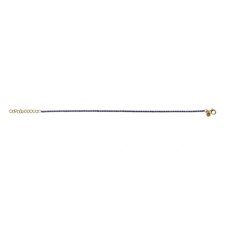 River Armband – Silver Förgylld med Fine Guld | Azulin view 2