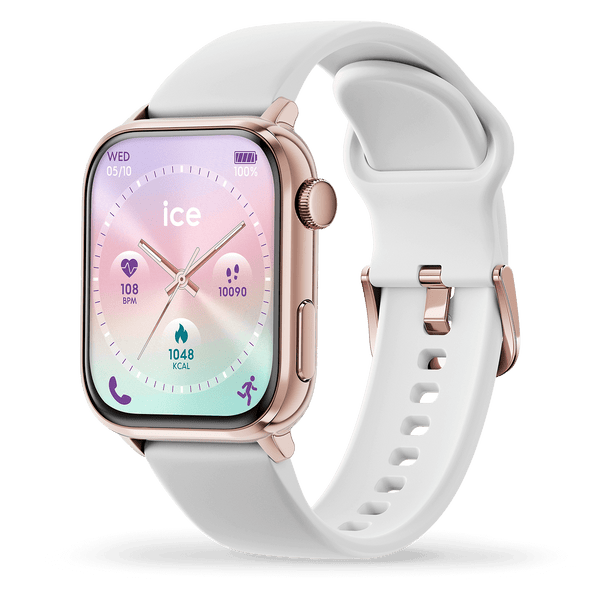 ICE smart. rectangular. - White & Golden Rose View 2