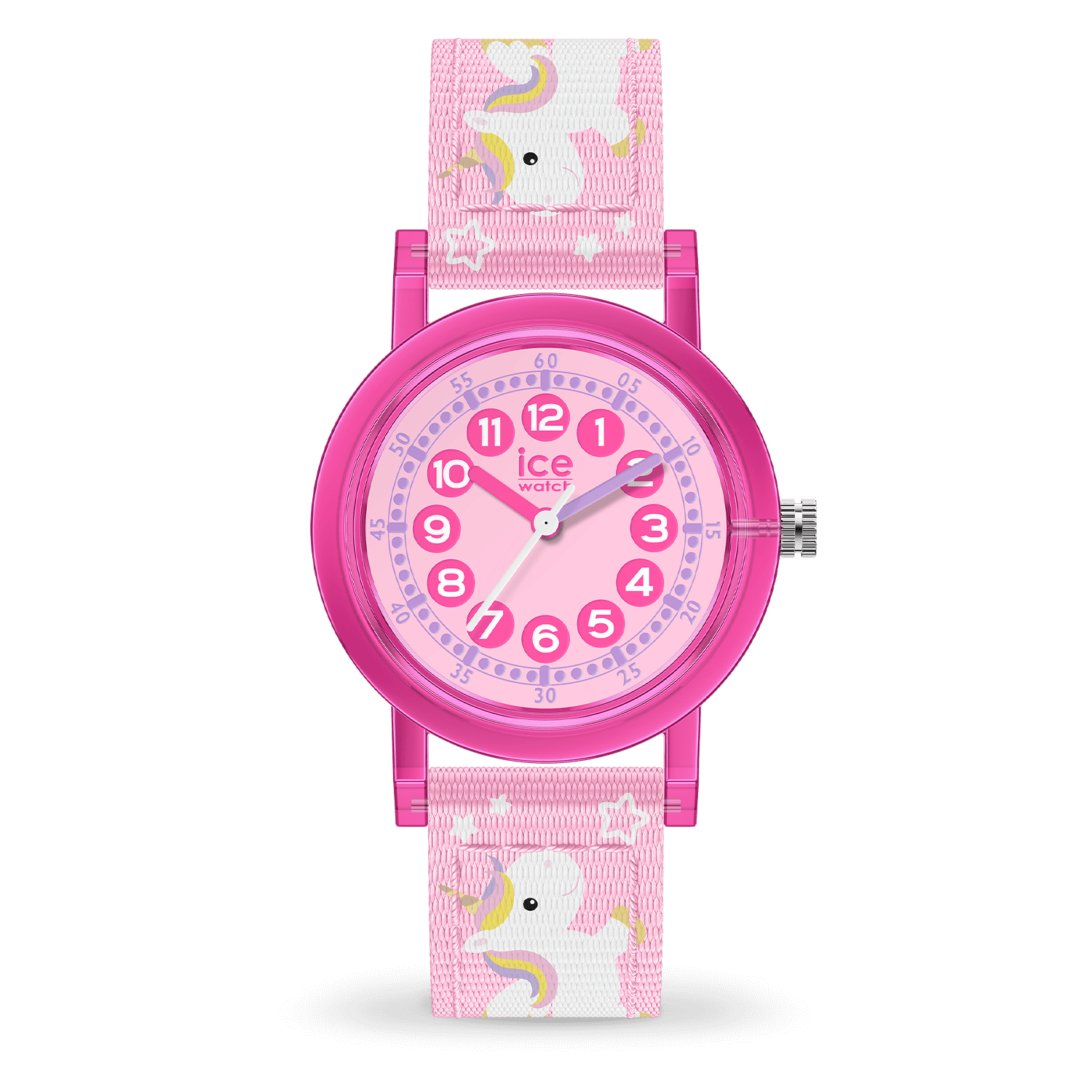 Ice-Watch LEARNING Pink Unicorn óra poliamid tok nylon szíj 024496