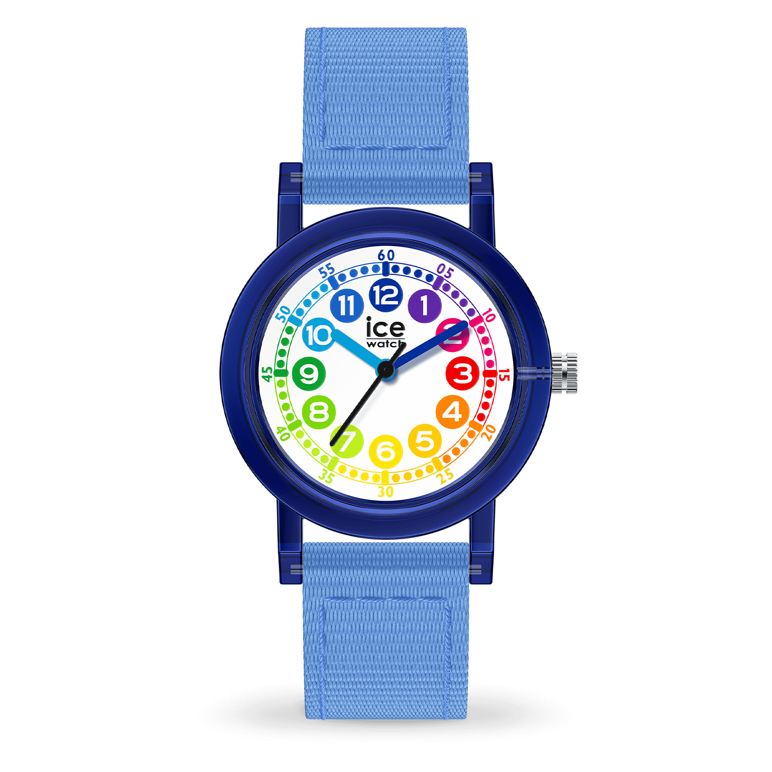Ice-Watch LEARNING Blue Learning klocka polyamidfodral nylonrem 024503