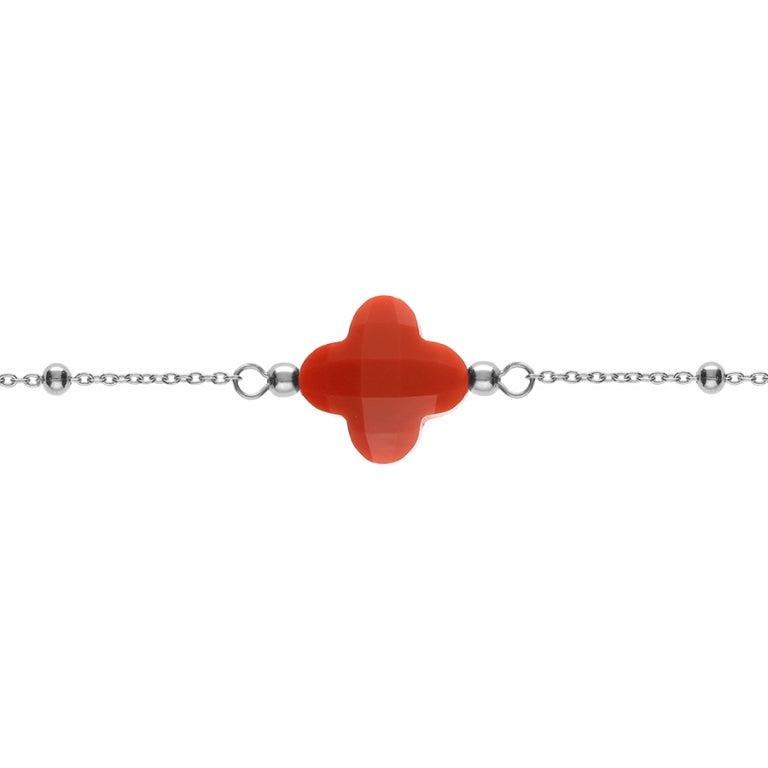 Pulseira Trevo – Prata | Azuline