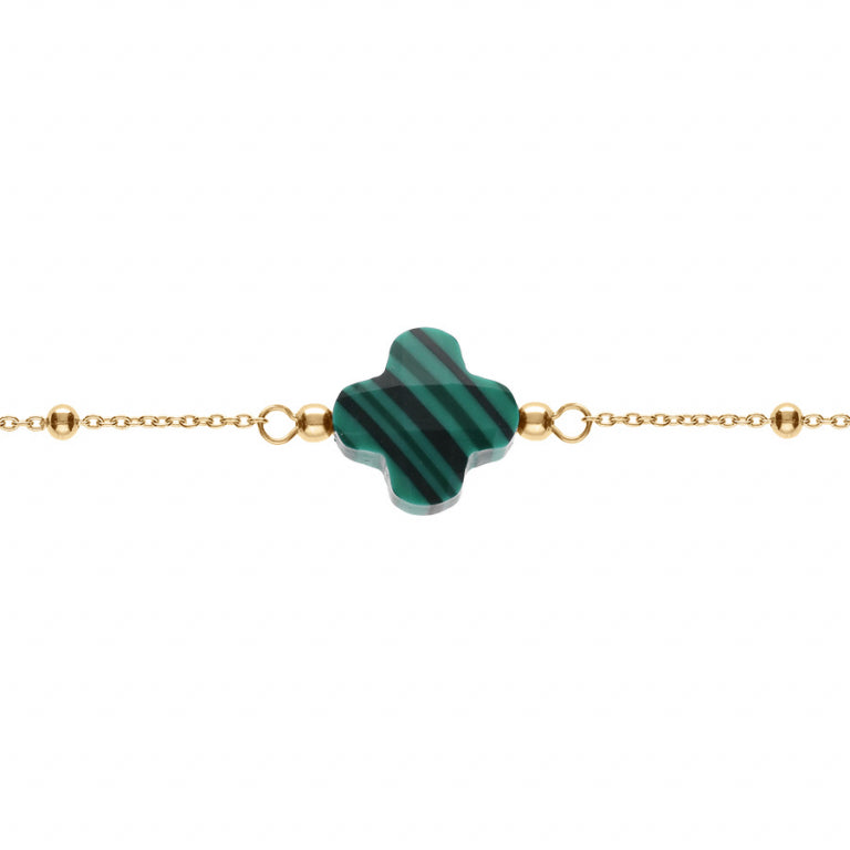 Clover Bracelet – Silver Gilded with Fine Gold | Azuline
