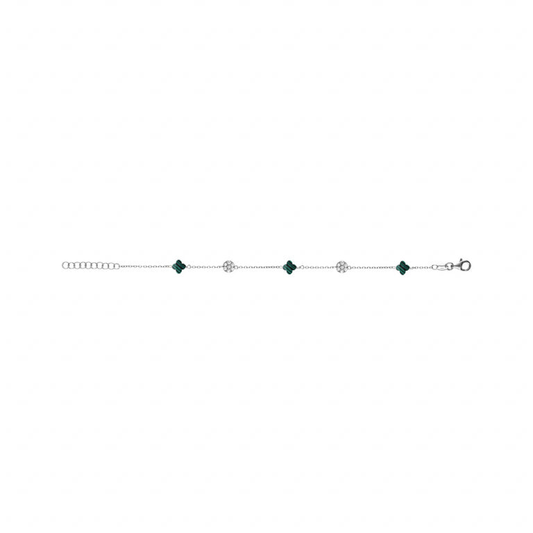 Pulseira Trevo – Prata | Azuline ver 2