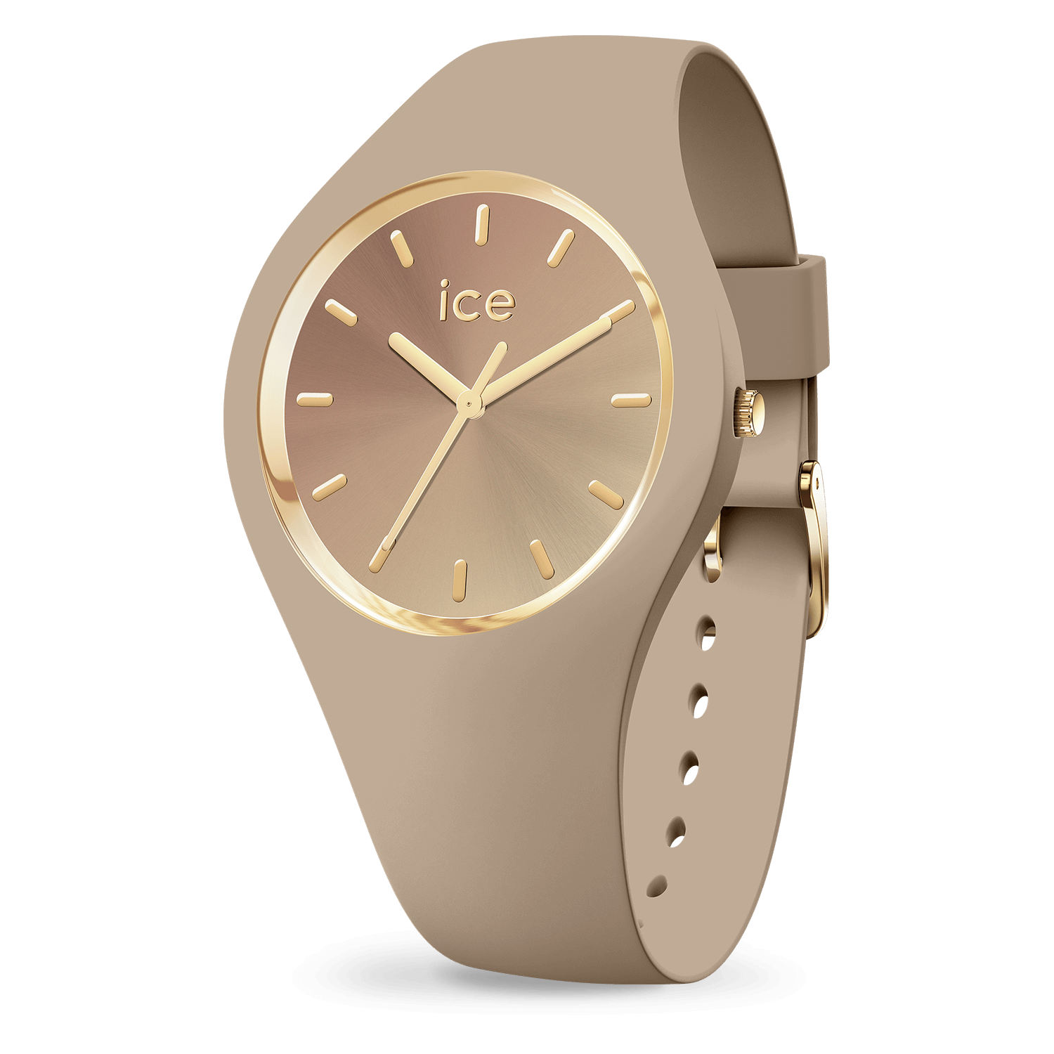 Watch Ice-Watch SUNSET Warm Taupe silicone case 024984
