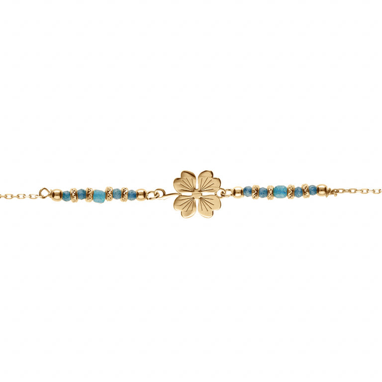 Clover Bracelet – Silver Gilded with Fine Gold | Azuline