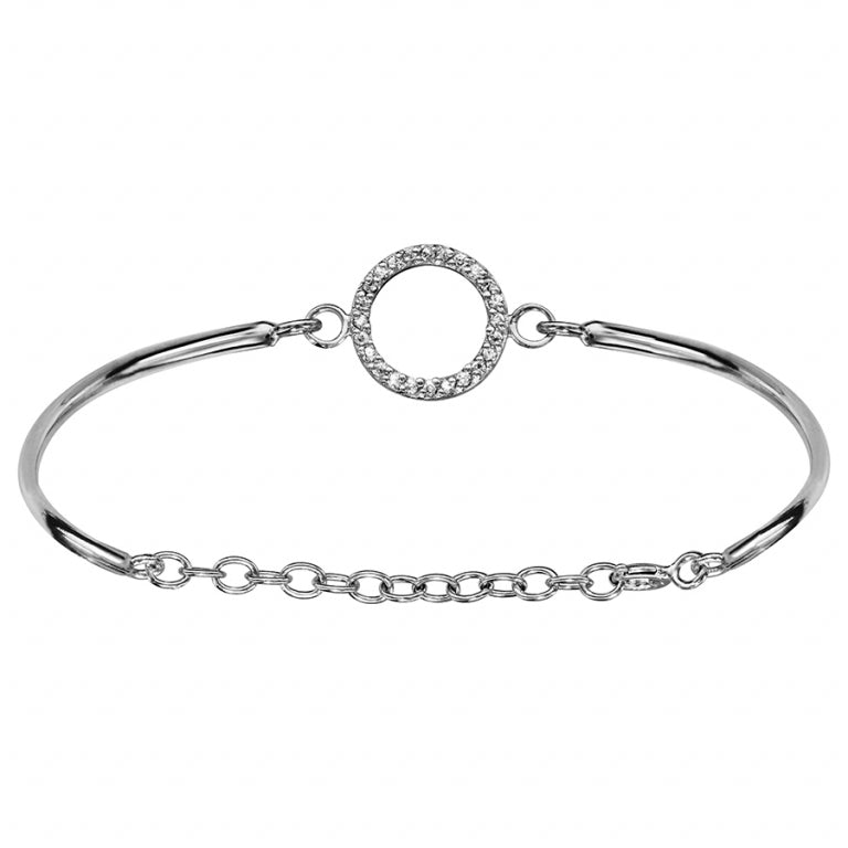 Pulseira Círculo – Prata | Azuline