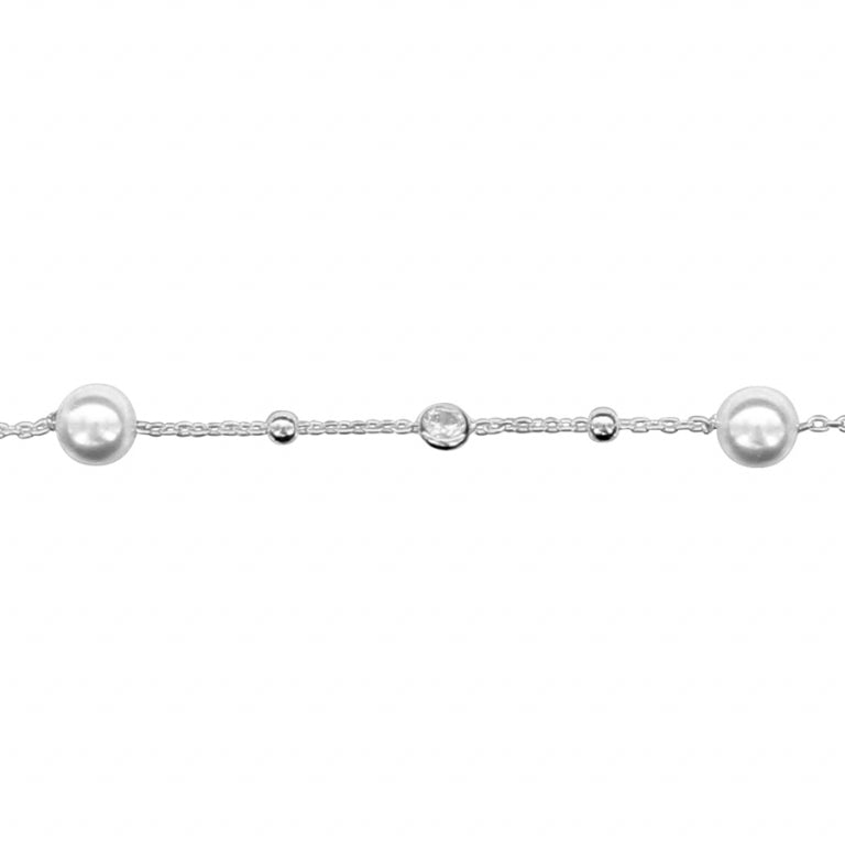 Small Balls Armband – Silver | Azulin view 2