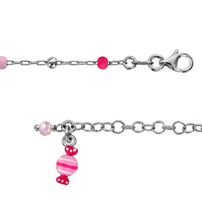 Harzkugelarmband – Silber | Azuline
