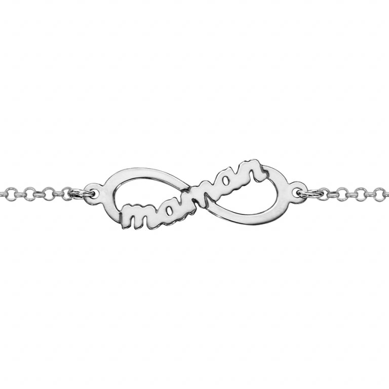 Infinity Armband – Silver | Azulin