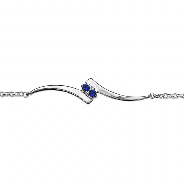 Volute armbånd – sølv | Azulin view 2