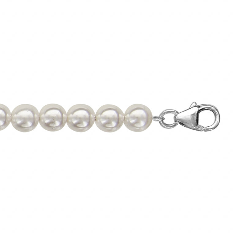 Pearl Bracelet – Silver | Azuline view 2