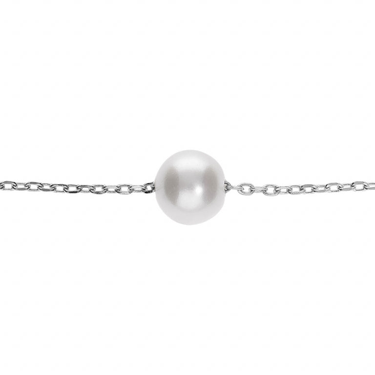 Perlenarmband – Silber | Azuline Ansicht 2
