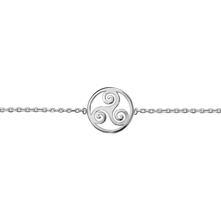 Pulseira de Triskel – Prateado | Azuline view 2