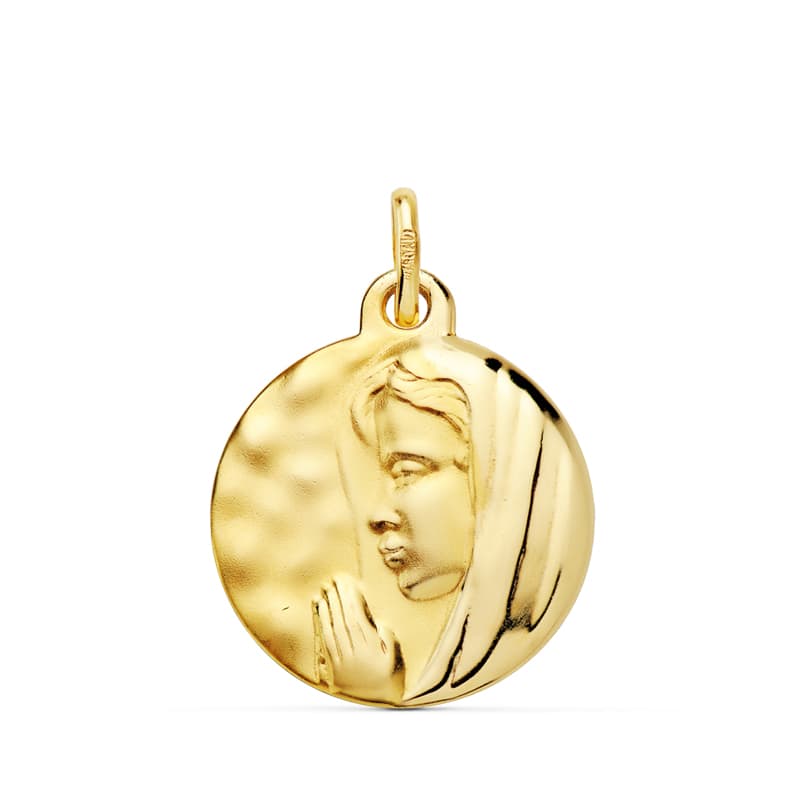 18K Madalya Meryem Ana 16 mm