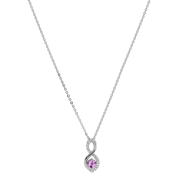 Infinity ketting – zilver | Azulin-weergave 2